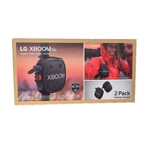 LG XBOOM Portable Bluetooth Speaker with LED Lighting, Black, XO2T