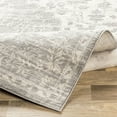 thumbnail image 5 of Monaco MOC-2323 2'7" x 7'3" Area Rug in Medium Gray/Silver Gray/Cream, 5 of 5