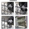 thumbnail image 4 of Simin 4 Pcs 611666 Rouleau de Support Supérieur pour Lave-Vaisselle Compatible avec Bosch Repleace dishrack Roller 00611666 PS8727423 00165313 165313 AH3477770 EA3477770 AP4355370 PS3477770, 4 of 6