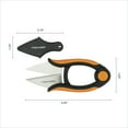 thumbnail image 6 of Fiskars Garden Herb Pruning Shears, Precise 5" Garden Tool Stainless Steel Blades, 6 of 10