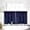 Navy Blue, variant on Haperlare Gray Kitchen Curtain Set 3 Pcs 24 inch long Waffle Woven Texutred Blackout Tier Curtains and Valance Set for Bathroom Cafe