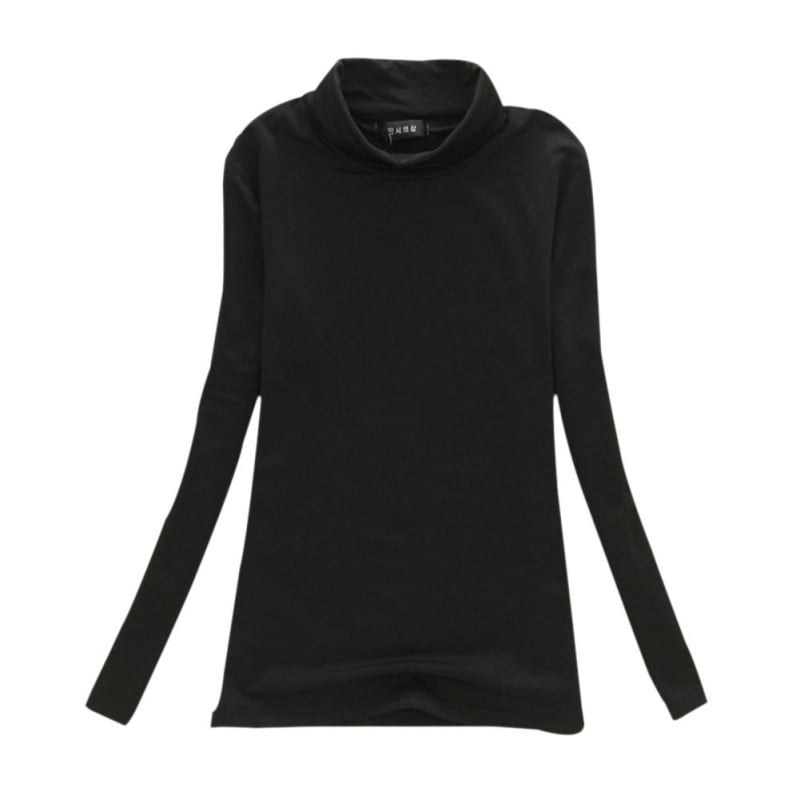 Download Gracely - GRACELY Womens Long Sleeve Slim Fit Mock ...