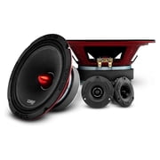 DS18 PRO-X6.4BMPK Mid and High Range Car Loudspeaker and Tweeter Package