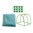 thumbnail image 3 of Invernadero de jardín Zulema fácil instalación protección de plantas pequeño verde 200cmx50cmx60cm, 3 of 8