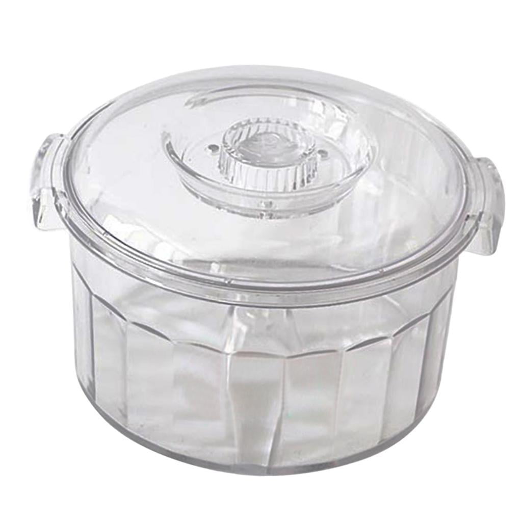 FVDPWYE Polisher Drum Pot Polisher Box Stable Easy to Use Multipurpose Jewelry Polishing 32cmx30cmx16cm