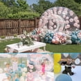 thumbnail image 3 of LA FEIER 10FT Inflatable Bubble Tent House Outdoor Transparent Commercial Grade Tarpaulin PVC Tent Bubble Clear House with Blower Clear Dome Balloon Garden Tent, 3 of 7