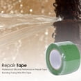 thumbnail image 1 of Cinta adhesiva autofundente para reparación de sellado de fugas a prueba de agua de 5x1,5 m (verde) Wdftyju  Libre de BPA, 1 of 9