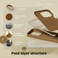 thumbnail image 4 of Funda Elago Liquid Silicone para iPhone 15 Pro Marrón, 4 of 6