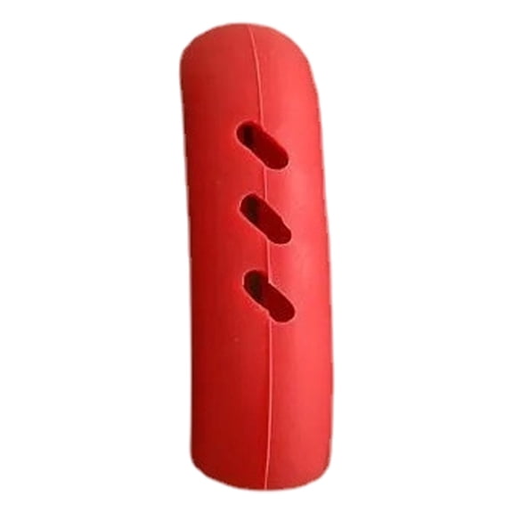 Silicone Pot Handle Covers, Heat Resistant Hot Handle Holder, Pan Handle Grips, Non Slip Pot Handle Sleeves Protectors, Cast Iron Skillet Handle Cover, 2.95" x 0.78" Cookware Handle Grips, Red