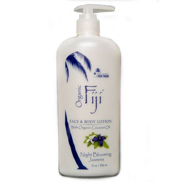 Organic Fiji Nourishing Lotion, Night Blooming Jasmine, 12 fl Oz