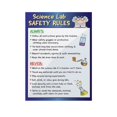 thumbnail image 1 of RAYZEL Science Lab Safety Rules Poster - Kids Science Posters for Middle School, High School - Chemistry, LaboraTory Classroom Decor Unframe: 20x24inch, 1 of 5