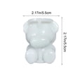thumbnail image 3 of Organización y almacenamiento, Contenedores de almacenamiento, Moldes para hielo con forma de oso, Moldes de silicona para hielo con forma de oso, Bebidas, Café, Leche, Té, Mousses, Dibujos animados,, 3 of 6