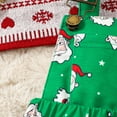 thumbnail image 5 of XQYLOS Santa Print Summer 𝖱omper Baby Girl Overalls Floral Suspender Shorts with Adjustable Straps Breathable Toddler Clothes, 5 of 9