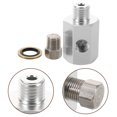thumbnail image 1 of LOLIPPYY Npt Turbo Fitting Oil Pressure Connector Assorted Color Aluminum Alloy for E36 1 Set, 1 of 6