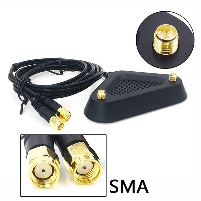 MYG Câble d'Extension Antenne Double Bande 2,4 GHz 5 GHz Routeur WIFI Carte Réseau Sans Fil