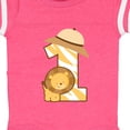 thumbnail image 4 of Inktastic Safari 1st Birthday Jungle Animal 1 Year Old Boys or Girls Baby Bodysuit, 4 of 5