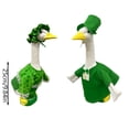 thumbnail image 2 of TIELUTT 23 Inch Porch Goose St. Patrick's Day Outdoor Garden Goblin Pet Clothes Rack Pet Clothes for Medium Dogs Summer Pet Clothes for Small Dogs Female Pet Clothes for Medium Dogs Pet Clothes Close, 2 of 6
