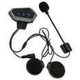 thumbnail image 2 of Motorcycle Helmet Earphones Headset BT Wireless Motorcycle Stereo Intercom, 2 of 8