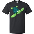 thumbnail image 3 of Inktastic Sea Turtle with Swirls T-Shirt, 3 of 5