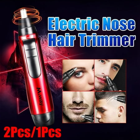 Wet Dry Electronic Nose Ear Hair Trimmer Shaver Clipper Cleaner
