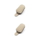 thumbnail image 1 of Sidaley Estuche para gafas de sol con clip para gafas de coche Soporte para organización interior Beige Beige 2piezas Sidaley CBP294902, 1 of 5
