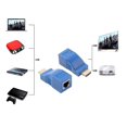 thumbnail image 2 of 2pcs 1080p Hdmi Extender To Rj45 Over Cat 5e/6 Network Lan Ethernet Adapter Blue, 2 of 4