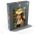 thumbnail image 2 of MyPuzzle - Lise In A Straw Hat (Jeune Fille Au Chapeau De Paille) 1866 By Pierre-Auguste Renoir - Premium 500 Piece Jigsaw Puzzle for Adults, 2 of 6