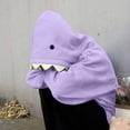 thumbnail image 4 of Unisex Shark Tooth Hoodie Pullover Loose Long Sleeve Oversized Hooded Sweatshirt for Men Women Cute Streetwear Tops with Pocket S‑XXL, 4 of 7