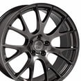 thumbnail image 2 of Partsynergy Replacement For 22" Rim fits 2011-2018 Dodge RAM 1500 Hellcat Style Hyper Black 22x10 Wheel, 2 of 4