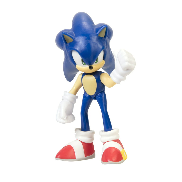 Sonic The Hedgehog Pointing Modern Sonic - Figura de acción de 2.5 pulgadas