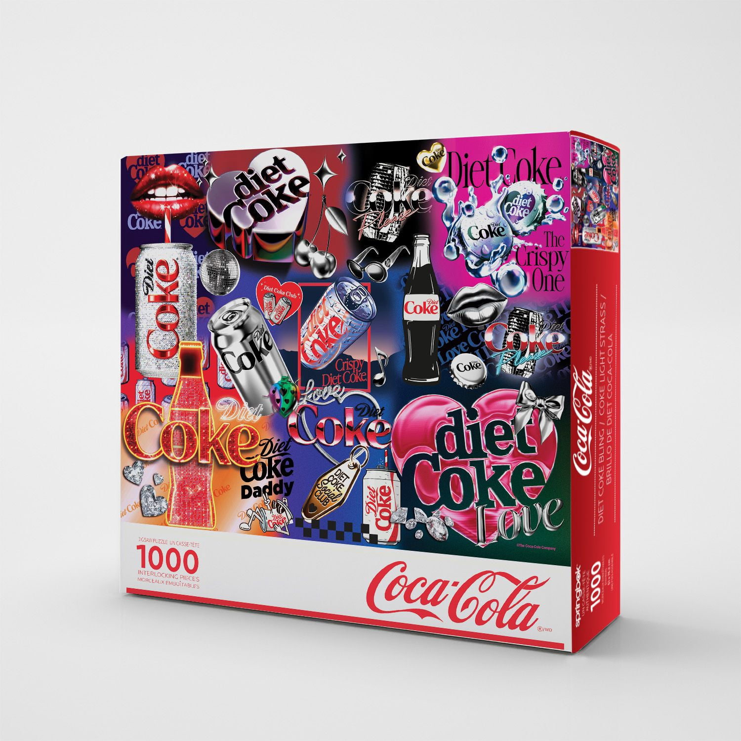 Springbok Diet Coke Bling 1000 Piece Jigsaw Puzzle for Adults - Poster Now Included