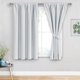 thumbnail image 1 of Jiuzhen Cortinas Para Dormitorio – Cortinas Con Aislamiento Térmico Y Ahorro De Energía, Cortinas Con Bolsillo Para Barra De Oscurecimiento Para Baño, Cortinas Opacas Con Alzapaños De 42 X 54 Pulgadas, 1 of 1