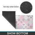 thumbnail image 6 of Pioneer Flower Floral Print Pattern Kitchen Rugs Sets Of 2, Anti Fatigue Non Slip Washable Floor Mats for Kitchen Sink Laundry, 17X30 Inch + 17X47 Inch, 6 of 6
