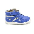 thumbnail image 4 of Old Soles Toddlers Shizam Hi Top Shoes, Neon Blue \ Snow,25 EU (9 US) M US, 4 of 7