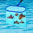 thumbnail image 3 of Red de aterrizaje de piscina Red de rastrillo de hojas de piscina de bolsa profunda de servicio pesado, red de aterrizaje inferior de gran capacidad para su piscina JFHHH pequeña, 3 of 4