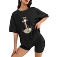 thumbnail image 2 of Women T Shirts and Men T shirt Oversized Shirts Cool Graphic Tees for Men Vintage Streetwear Sweat Casual Shirt 4XL, 2 of 5