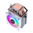 thumbnail image 2 of PC Air-Cooled Radiator CPU Cooling Fan 2/4/6 Heat Pipe Cooler Installing LGA2011 x79 x99 E5 2066 2099 115x 1200 1700 i5 i7 AMD, 2 of 6