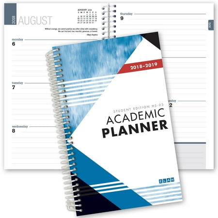 Dated Student Planner for High School of College: Dated August - July Dated for 2019-2020 (Best Planner For Graduate Students)