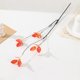 thumbnail image 1 of Simulation Maple Red Leaves Decorative Fall Color Home Flower Arrangement Entrance Decoration Fake Flowers, 1 of 6