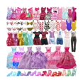thumbnail image 1 of Set de ropa para muñecas Barbie hecho a mano, satén, encaje, seda, tul, 1 of 8