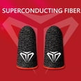 thumbnail image 2 of Kuymtek 2pcs S02 Finger Cots Cover Game Controller Finger Sleeve para PUBG (Rojo) Kuymtek Componentes de la computadora, 2 of 9