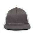 thumbnail image 3 of OC Sports OC12M Phenom Performance Twill Front Panel Cap -Graphite White, 3 of 8