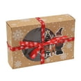 thumbnail image 2 of Christmas Cookie Gift Boxes 24Pcs Christmas Cookie Gift Boxes Treat Boxes for Holiday B Akery Food Container Take Home Containers for Food Cookie Gift Boxes with Cookies, 2 of 9
