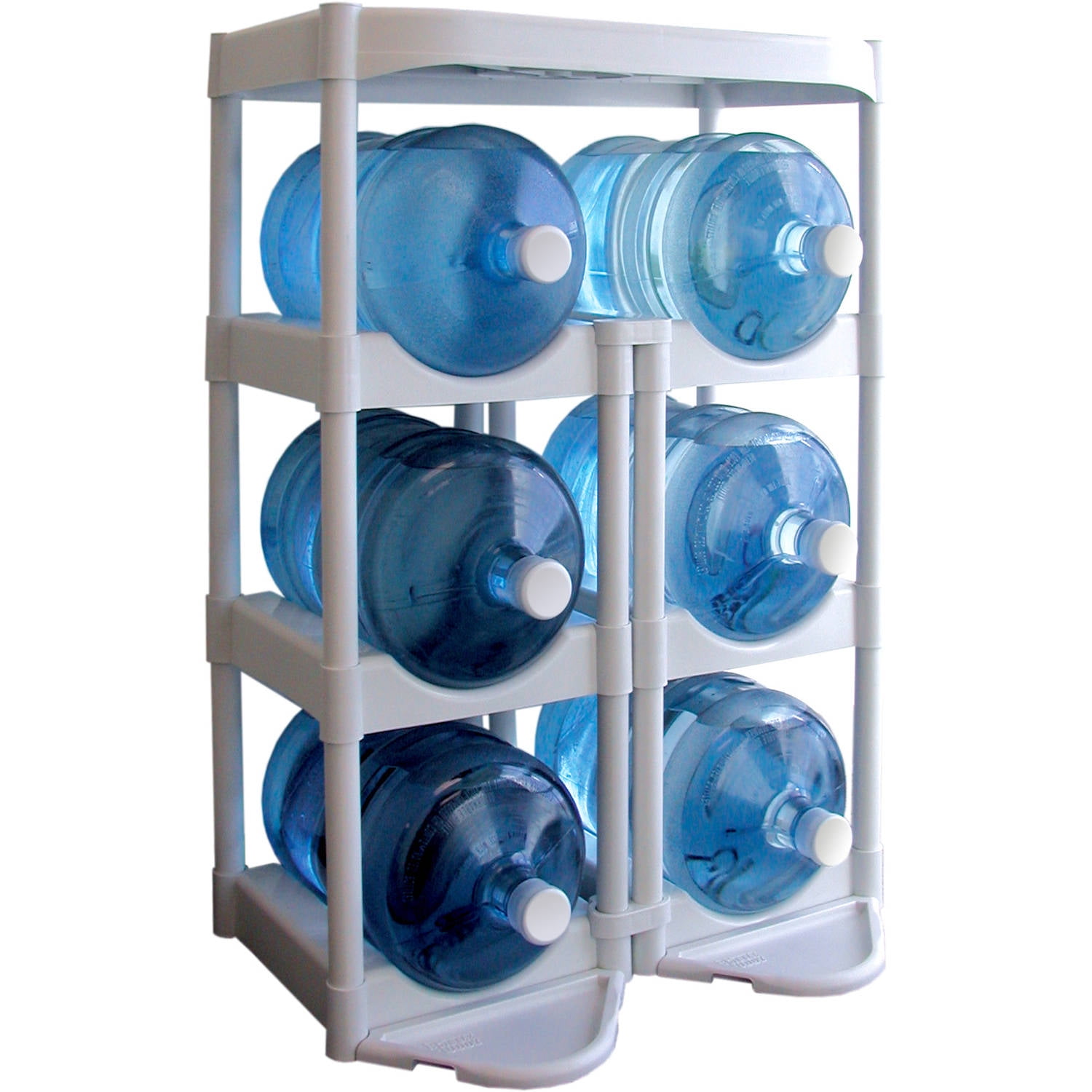 5 Gallon Water Jug Holder 3-5 Bottle Rack Stand Large ... from i5.walmartim...