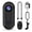 Black+32GB Card, variant on Tigebraver 4K Thumb Action Camera, 1.25oz Wearable Body Cam, Magnetic & Spring Clip, 131ft Waterproof, 150min Battery, 64GB Card for Cycling Motorcycle