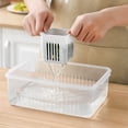 thumbnail image 2 of 1 kitchen onion, ginger, garlic and green onion box with 6 compartments, 2 of 14