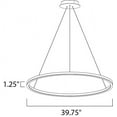 thumbnail image 2 of ET2 Lighting - LED Pendant - Cirque - 39.75 Inch 51W 1 LED Pendant   Matte White, 2 of 2