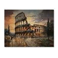 thumbnail image 3 of Designart "Colosseo Beige Italy" Architecture Print on Natural Pine Wood, 3 of 5