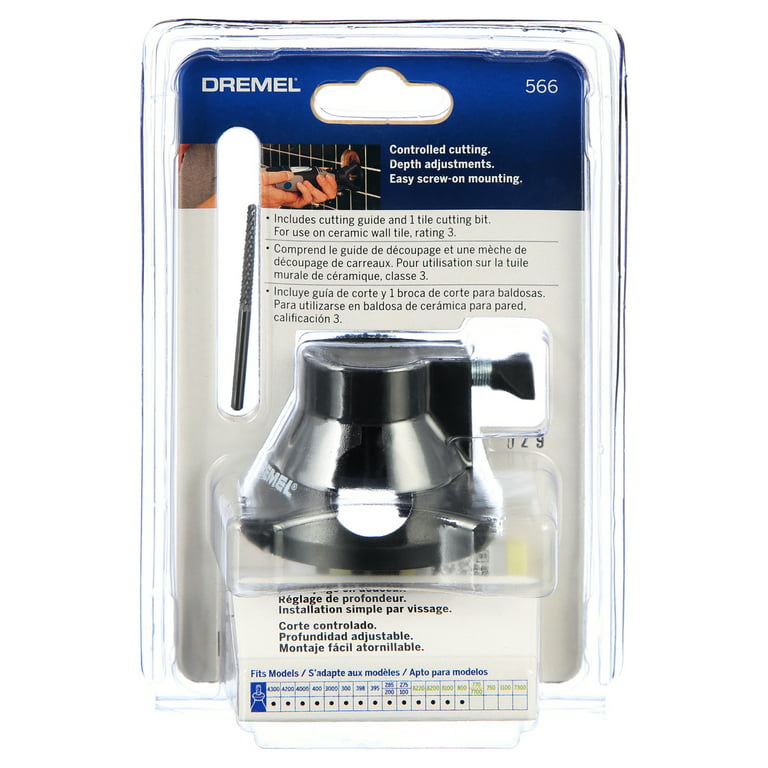 DREMEL® Wall Tile Cutting Kit Attachments to Cut