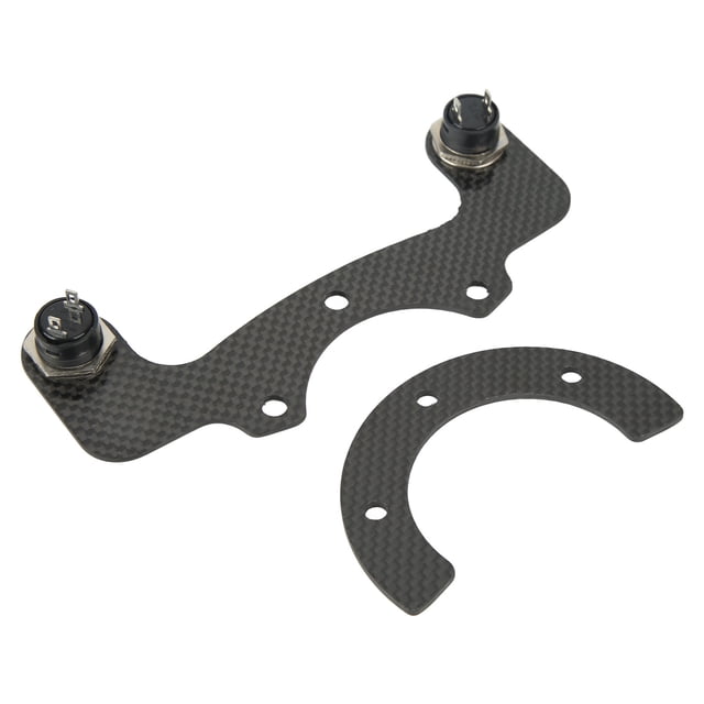 Botón Del Volante, Fibra De Carbono De Bocina Externa 6 Pernos Modificados Modificado Universal Para Bocinas En Vehículos De Carreras